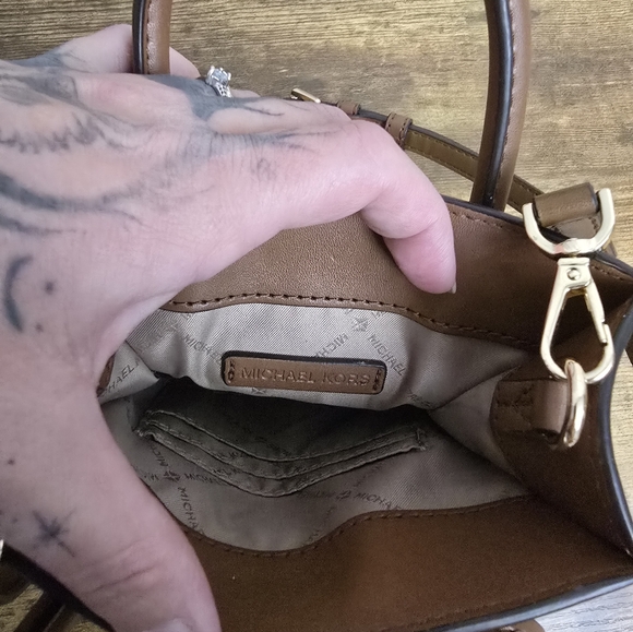 Michael Kors Brown Crossbody Bag - Picture 8 of 13